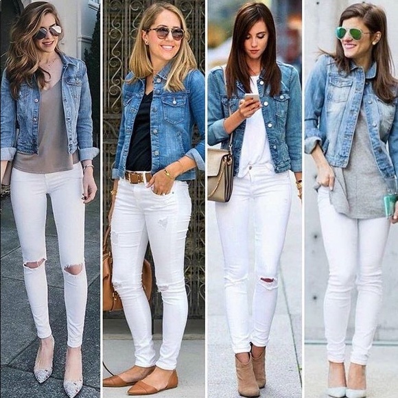 Abercrombie & Fitch Jackets & Blazers - Abercrombie & Fitch medium distressed jean jacket